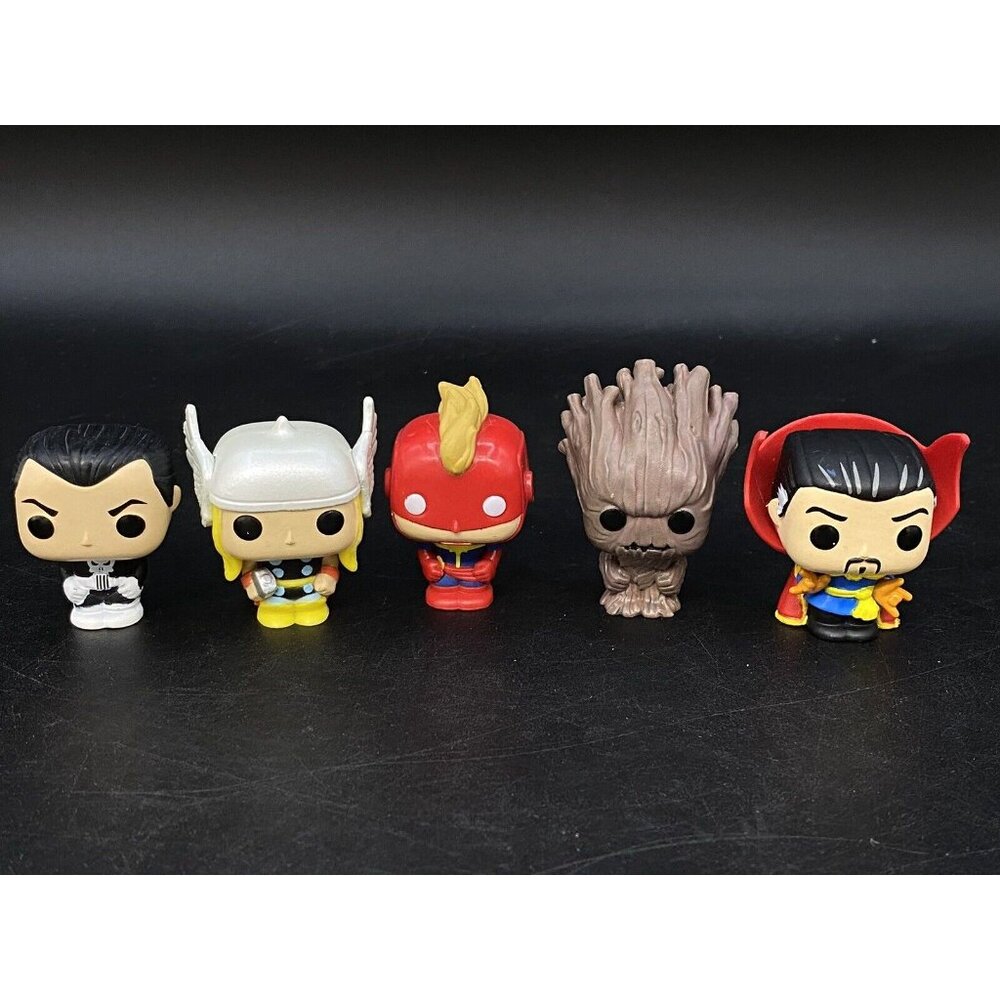 Funko Pop! Assorted Marvel/DC Mini Figures - Silver,‎ Red, Green, Black, Yellow - Picture 4 of 13